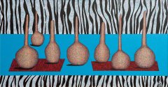 Тыквы Батыр ака. 2013. Холст, масло. 50х95