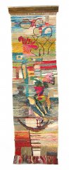 Раздумье. 2010. Гобелен, ручное ткачество.217х 67
